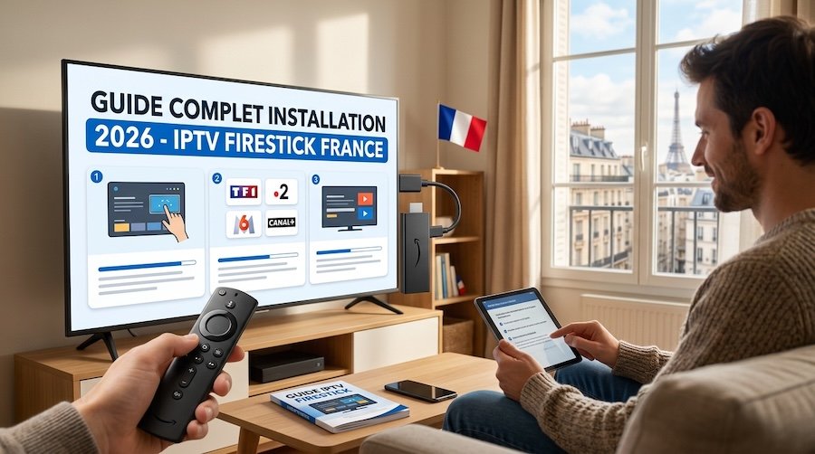 iptv firestick france — installer iptv sur amazon firestick 2026